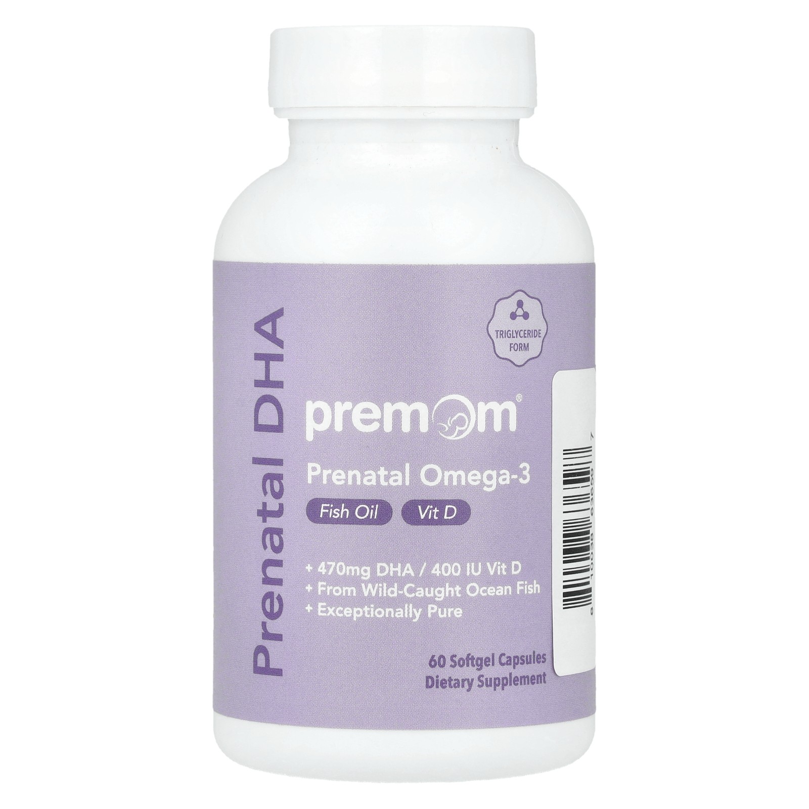 Пренатальный ДГК, 60 мягких гелевых капсул