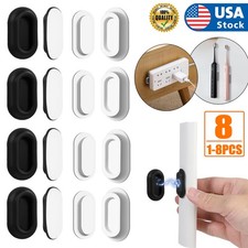 1/8x Magnetic Remote Control Holder Upgraded Silicone Magnetic Wall Mount for TV