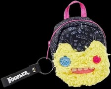 Fuggler Mini Backpack Keyring with Bonus Mini Stationery, Yellow