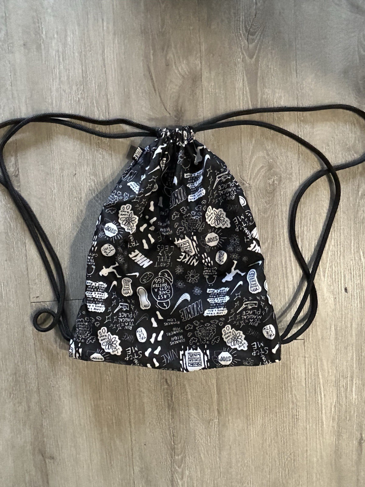 Nike Drawstring Backpack Black - image 1