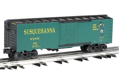 Williams 47079 NUEVA YORK SUSQUEHANNA & WESTERN 40' Box Car O-Gauge "SUZY Q" 3Rail | Condition: New