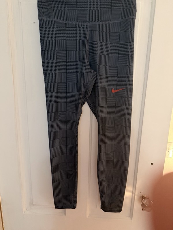 Nike Houndstooth Print Women's Leggings Size Medium