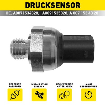 1 Stk Exhaust Back Pressure Sensor For Mercedes Benz OM642 Engine A0091535028