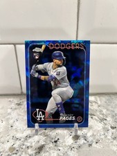 2024 Topps Chrome Update Sapphire Andy Pages Rookie Card #USCS221 ⚾️ Dodgers RC