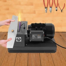 Lawn Mower Blade Sharpener 1hp 750w With 7-inch Ceramic Grinding Wheel