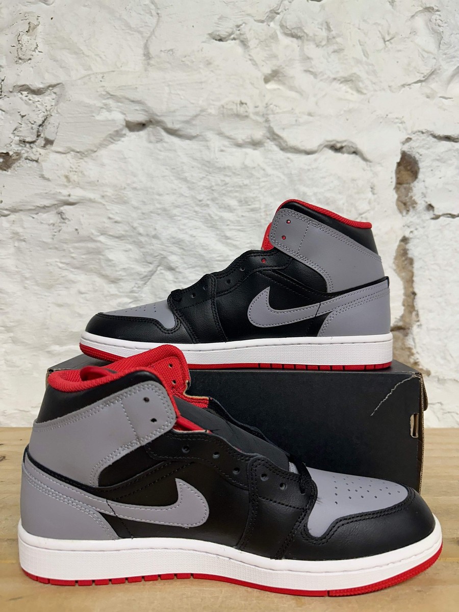 Air Jordan 1 Mid Bred Shadow Men's Size 9 BRAND NEW Sneakers