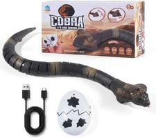 Remote Control Snake Toy, Realistic Slitherin...
