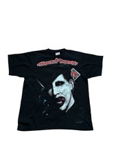 Vintage Marilyn Manson Band T-Shirt Size M 90...