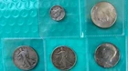 2 90% Walking Liberty Half Dollars, 2 40% Kennedy Half Dollars And A Mercury...