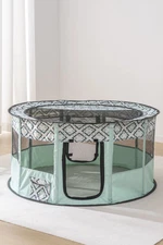 Foldable Mesh Ventilated Circular Cat Nest Outdoor/Indoor for Both Dogs and Cats