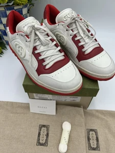 Baskets basses homme Gucci Mac 80 cuir taille 10 made in Italy
