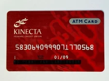 Kinecta Federal Credit Union ATM Card Unsigned Expired In 2009