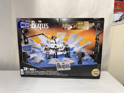 MEGA Blocks Showcase Ladies & Gentlemen The Beatles! Ed Sullivan Show Stage Ligh