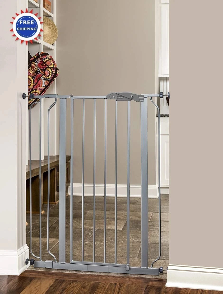 Regalo Safety Extra Tall Baby Gate 36 H 29-36.5 W Pressure Mounted Doorways
Opens in a new window or