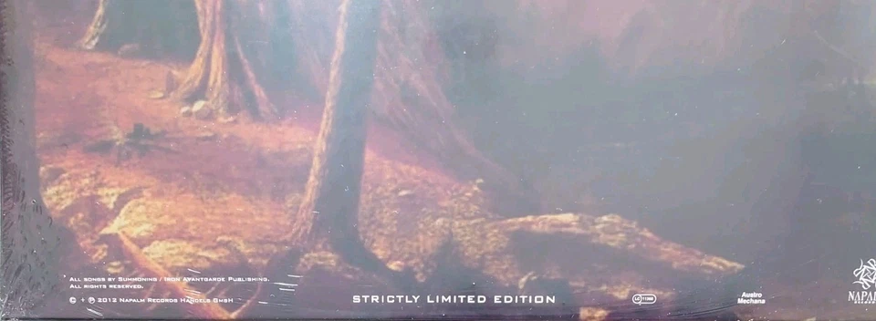 Summoning – Stronghold 2x LP (Repress ltd.300)-Falkenbach- Caladan Brood- Abigor - Image 3 of 3