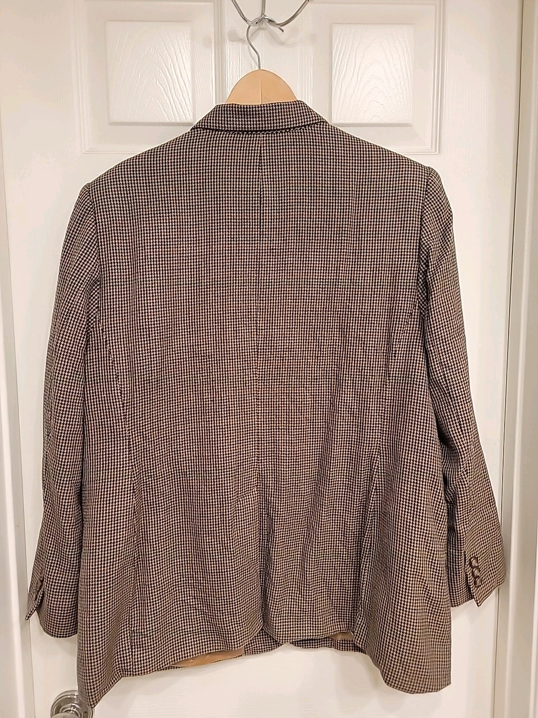 Pendleton Wool Blazer Brown Button Up Womens - image 3