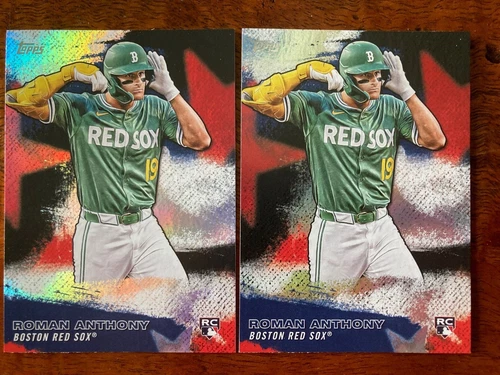 2 card lot 2026 Topps Stars of MLB Roman Anthony ROOKIE RC