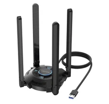 Wavlink AX5400/AX1800 Tri-band USB3.0 WiFi Adapters Dual Band Win/Mac & Win