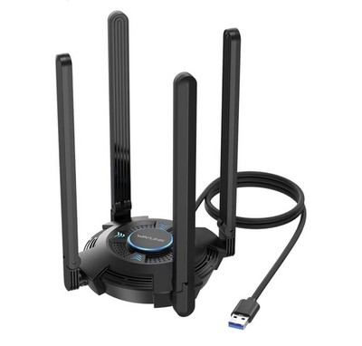 Wavlink AX5400/AX1800 Tri-band USB3.0 WiFi Adapters Dual Band Win/Mac & Win