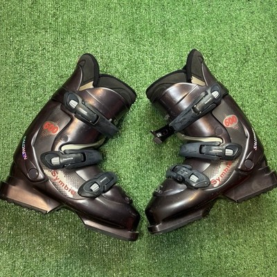 Salomon Symbio 500 Ski Boots - Size 6.5 / Mondo 24.5 Used Light Purple Shoes