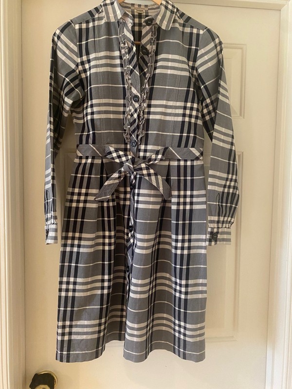 Burberry Girl's Nova Check Dress Size 14Y (pre-owned)
