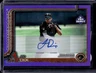 2025 Topps Pro Debut #PD-6 JD Dix Base Autographs Purple Foil #/299