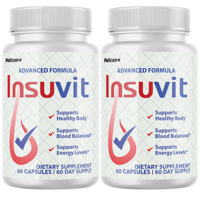 Insuvit- Blood Support- 2 Bottles- 120 Capsules