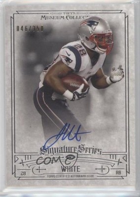 2014 Museum Collection Signature Series 46/350 James White Rookie Auto RC 4e8