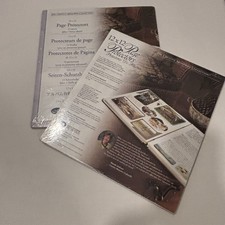 2 Packages - Creative Memories 12x12 Page Protectors Old Style 2004 And 1999