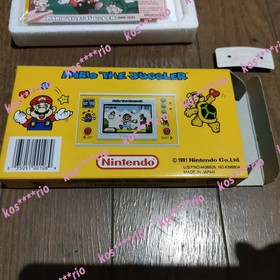 Nintendo Game & Watch Mario the Juggler Brand New Unused Japan Rare Vintage