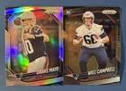 DRAKE MAYE Silver HOLO 2025 Panini Prizm Rookie Will Campbell (RC) 312 Patriots