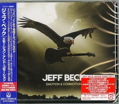 Jeff Beck CD ''Emotion & Commotion'' 2 Bonus Tracks F/S w/Tracking# New from Japan
