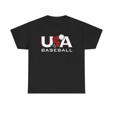 Team USA Tee Shirt America Unisex Baseball Fan Favorite 