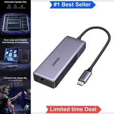 USB C to Ethernet Adapter 5Gb Aluminum Type C RJ45 Network LAN Internet for