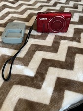 Canon Powershot SX600 HS Red 16.0MP Digital Camera - With Battery Charger