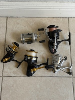 Shimano Cardiff 400A Daiwa Regal-X 2500C Garcia Mitchell 396 Penn 712Z 