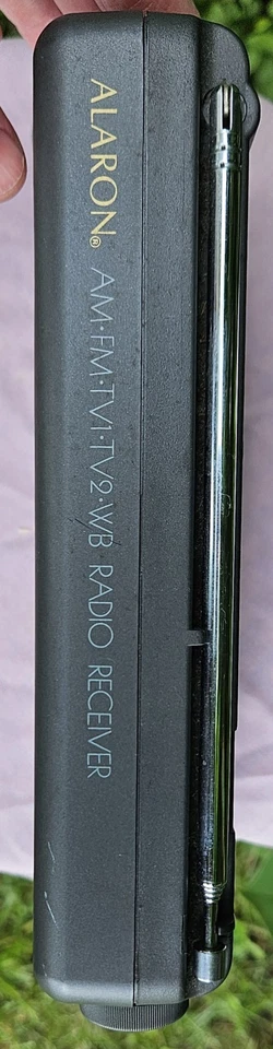 Alaron Am/TV/FM Weather Band Portable Radio Ry-432 Working *Tested  - Image 2 of 4