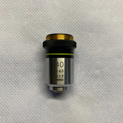 Olympus Japan 40 0.65 0.17 099800 - Mikroskop Objektiv Optik Objektiv