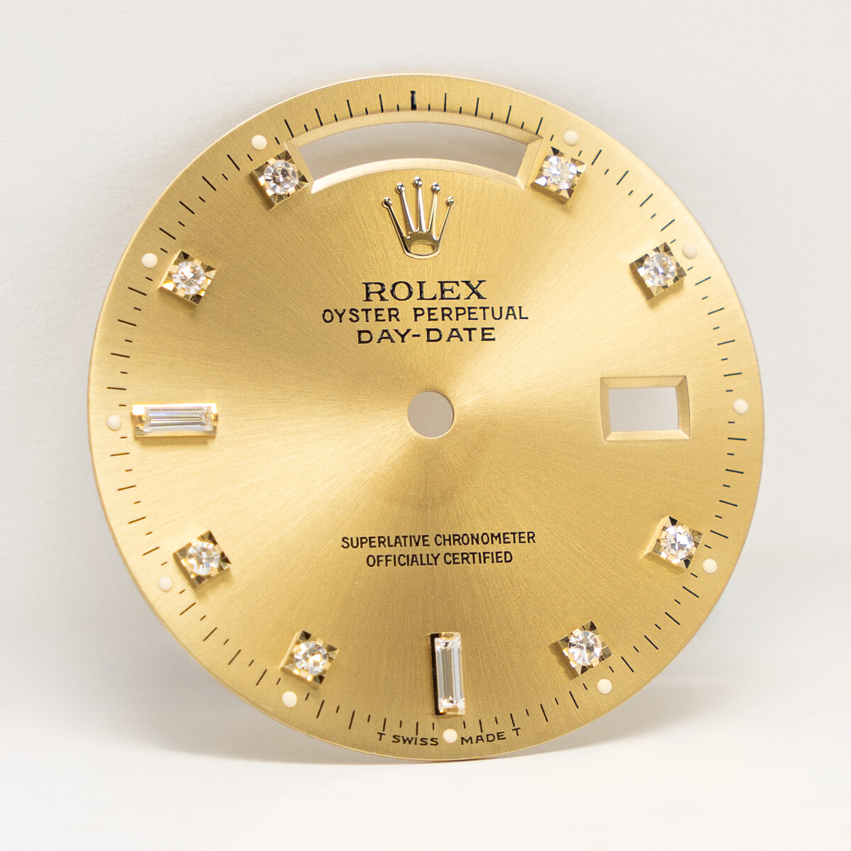 ほんだChampagne 128238 Champagne Diamond Rolex Day-Date 36mm Yellow Gold
