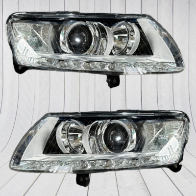 Audi A6 Left & Right 2pcs HID Xenon Headlight Headlamp NO AFS 2005
