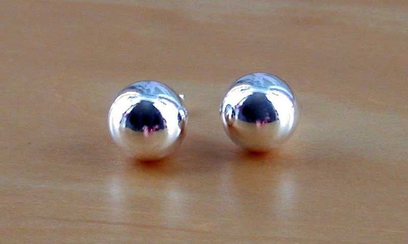 Orecchini Pinguino In Argento Sterling 925 Con Chiusura A Farfalla - 7x9 Mm - 2