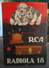 RCA RADIOLA 18, Gran Standee Original - Años 30, Victor Talking Machine