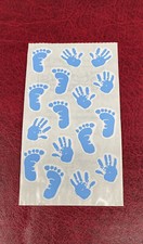 Vintage Frances Meyer Blue Baby Prints Sticker MOD