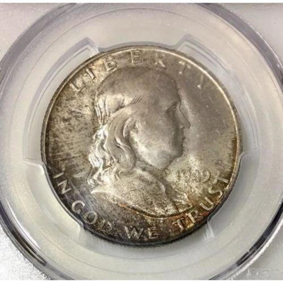 1949 D Franklin Half Dollar PCGS MS64FBL *Rev Tye's* #4011 - Image 2 of 4