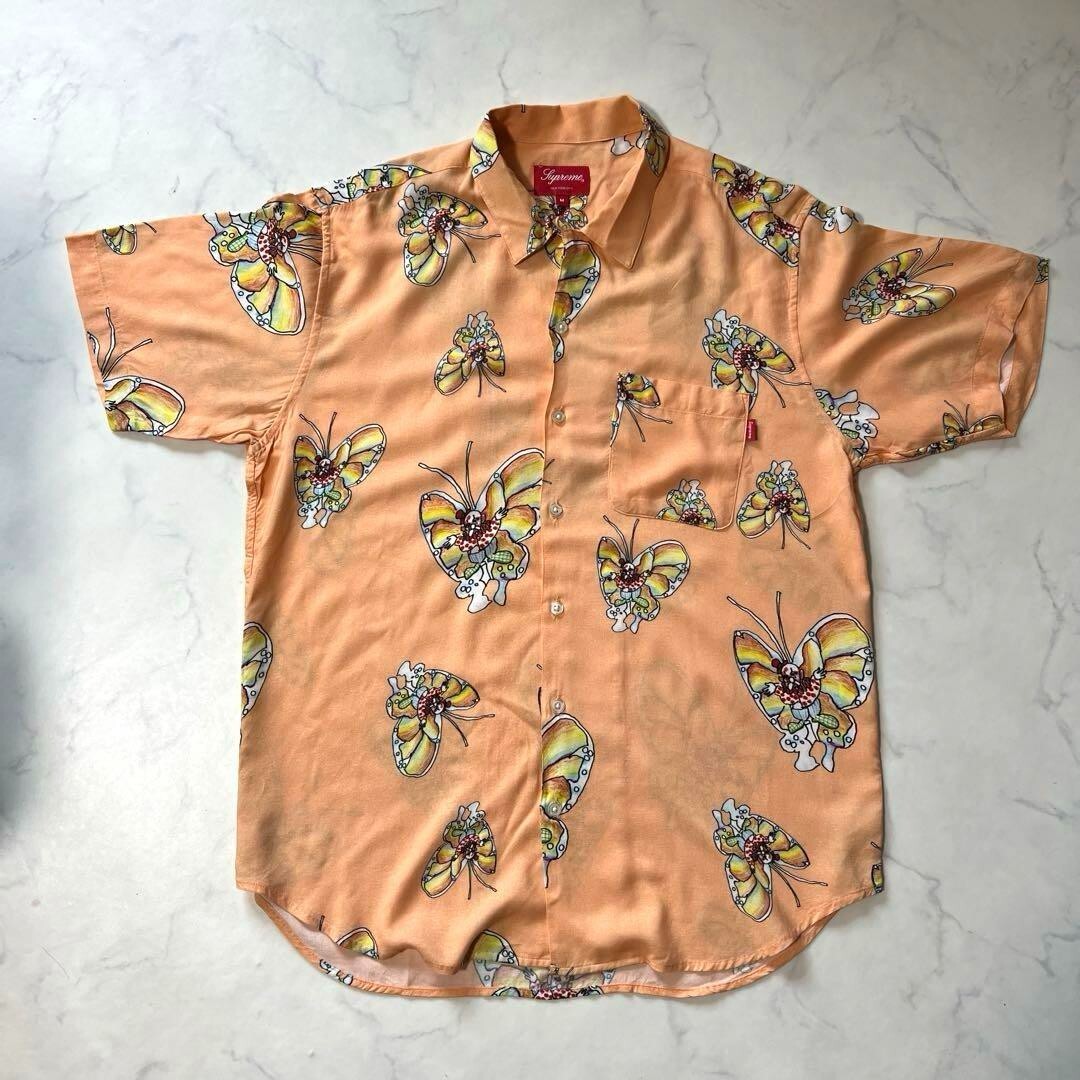 トップス supreme Gonz Butterfly Shirt 16SS L Supreme Gonz Butterfly Shirt Black - StockX News