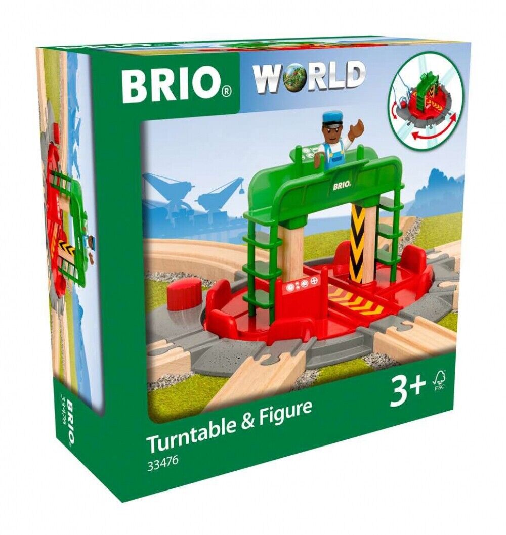 Thumbnail - Brio Lok-drehscheibe Mit Kontrollbrücke