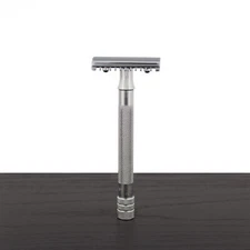 Merkur 25C Long Handle Safety Razor, Open Tooth