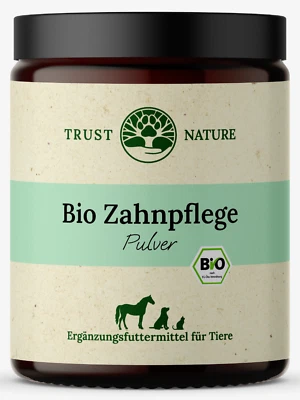 BIO Zahnpflegepulver I Intensivpflege I 3 Monatspackung I Tiere 🌿 Trust Nature