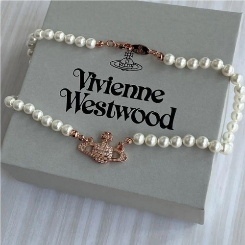 Vivienne Westwood Pearl Orb Necklace 