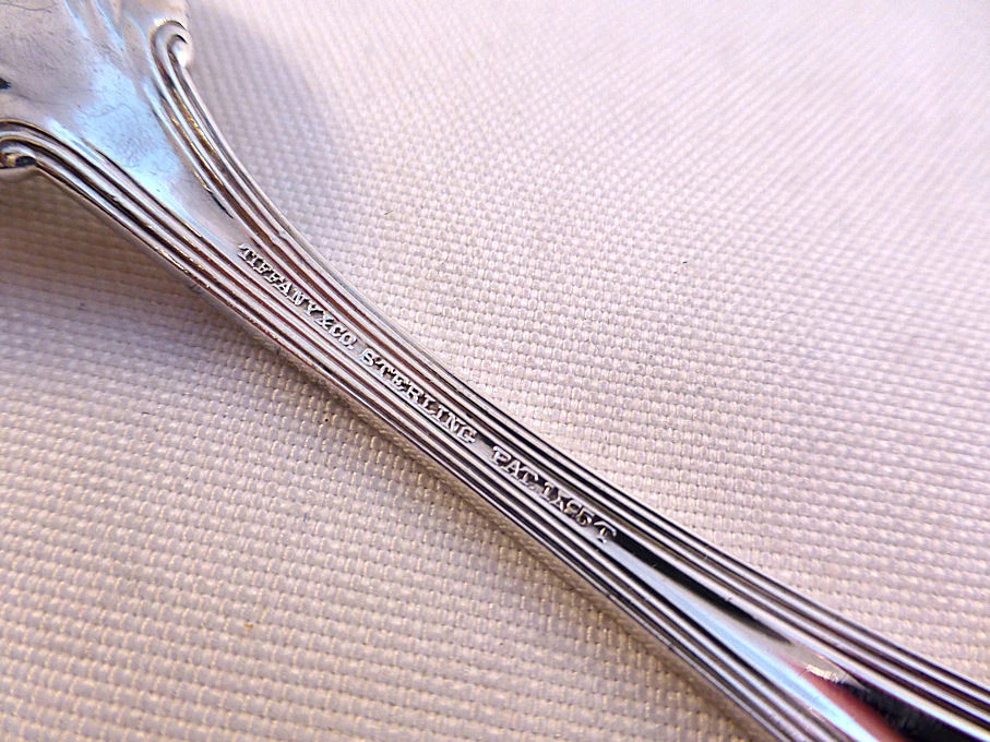 Colonial-Tiffany Sterling Citrus? Cuchara(s)-Mono A Foto 3 de 3